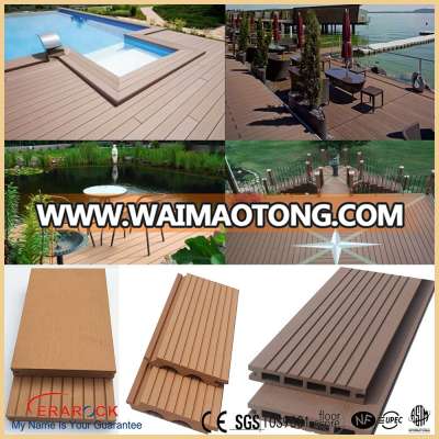 10 years warranty wood plastic composite outdoor garden wpc decking floor